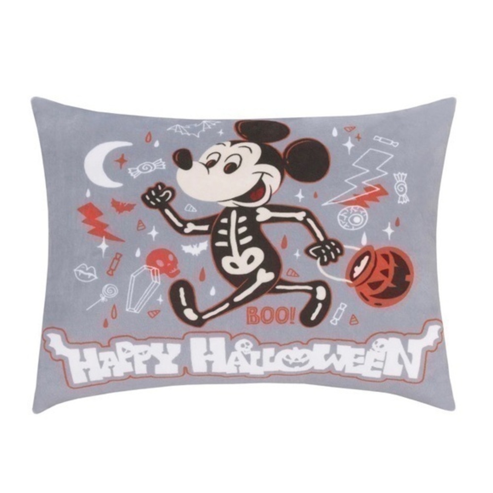 NWT. DISNEY Mickey Mouse Halloween Pillow